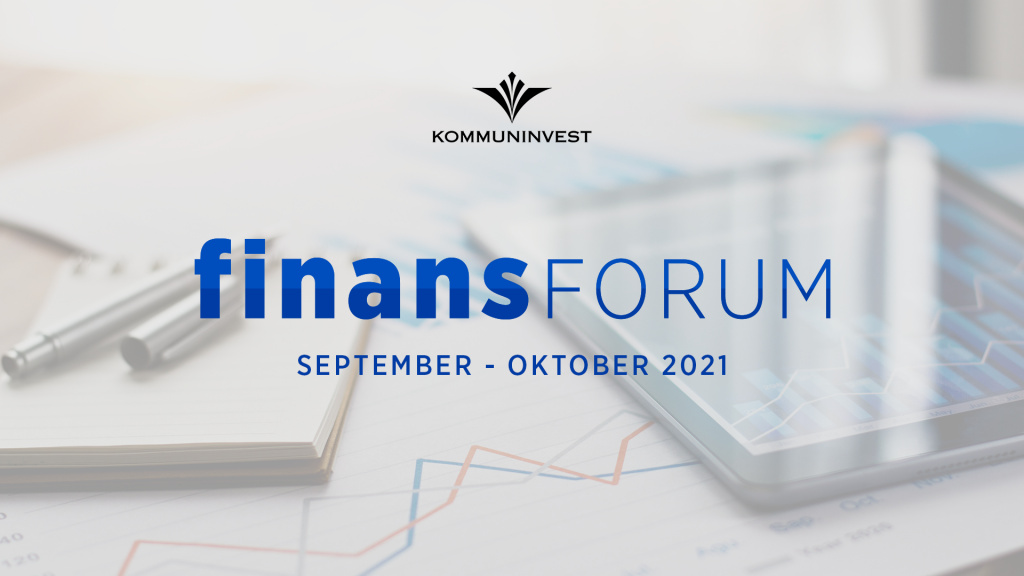 A picture of finansforums banner for the event september to october 2021.